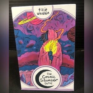 Tarot Cosmic Slumber Tillie Walden Authentic Deck Guidebook Strong Box Excellent